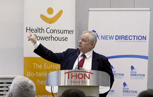 LOOK TO MAKEDONIA: Den svenske direktør for Health Consumer House, Arne Bjørnberg,  sier Norge kan få en helseplattform til en langt lavere pris og anbefaler vår nye digitaliseringsministeren å se på løsningene i Makedonia og Serbia.