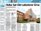 Helse Sør-Øst saboterer Erna (Faksimile VG)